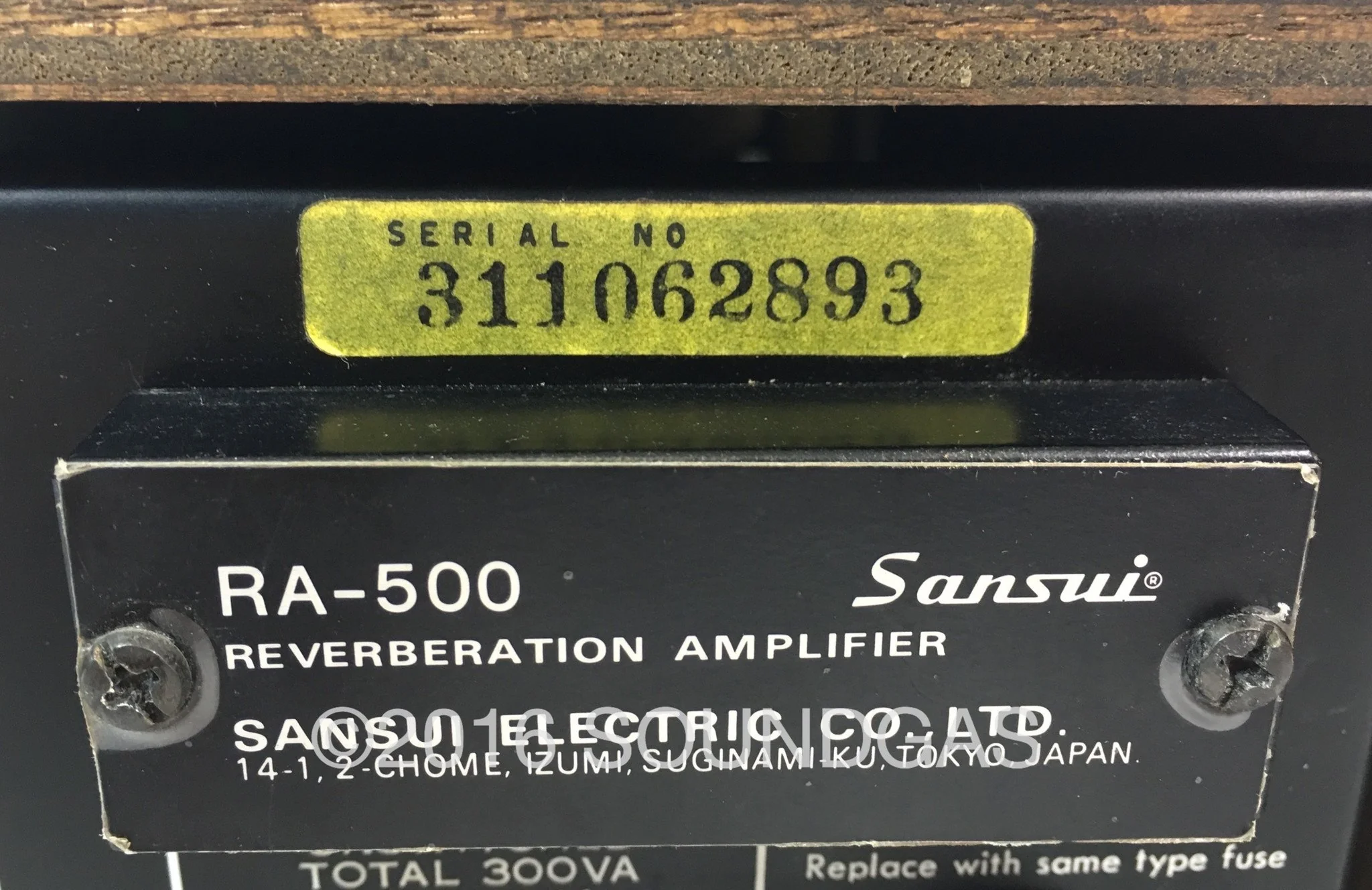 Sansui RA-500 Reverberation Amplifier - Image 7