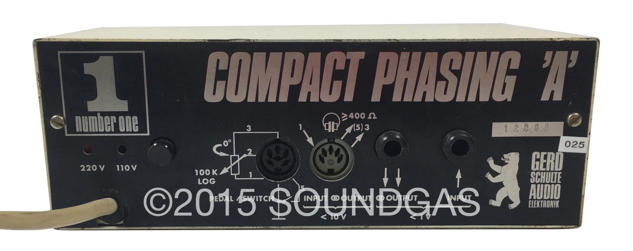 Schulte Compact Phasing 'A' & Original Control Pedal - Image 9