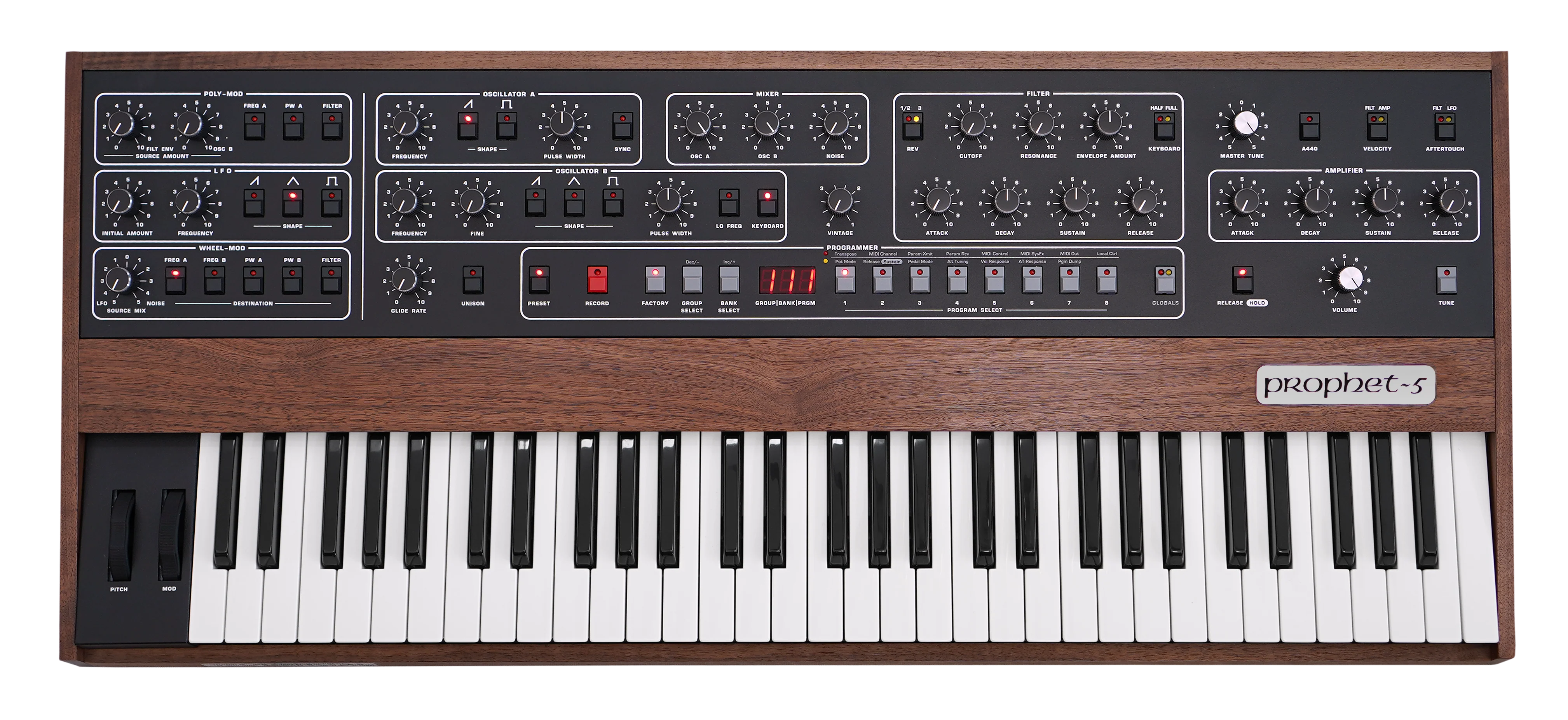 Sequential Prophet-5 Keyboard