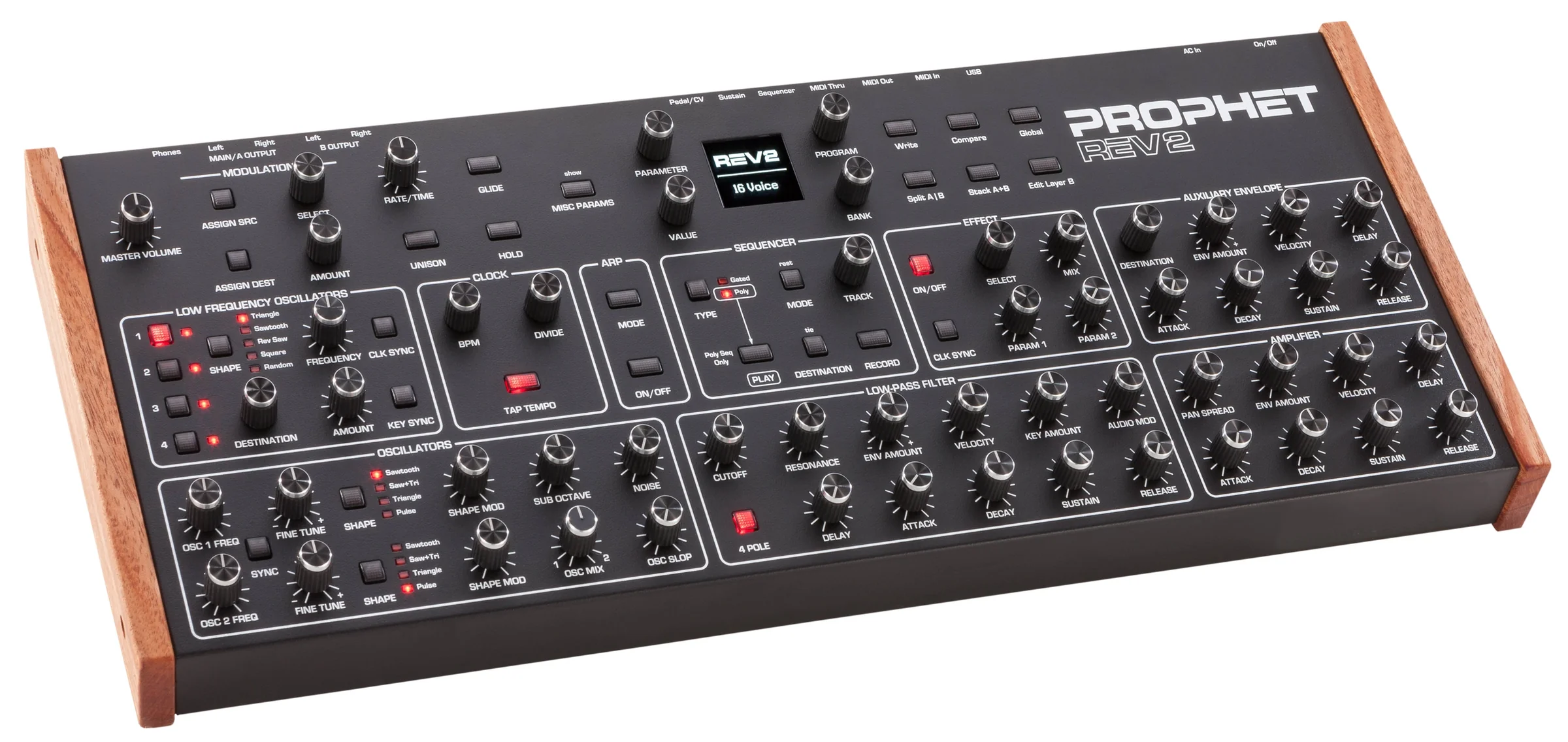 Sequential Prophet Rev2 8-Voice Desktop Module - Image 4