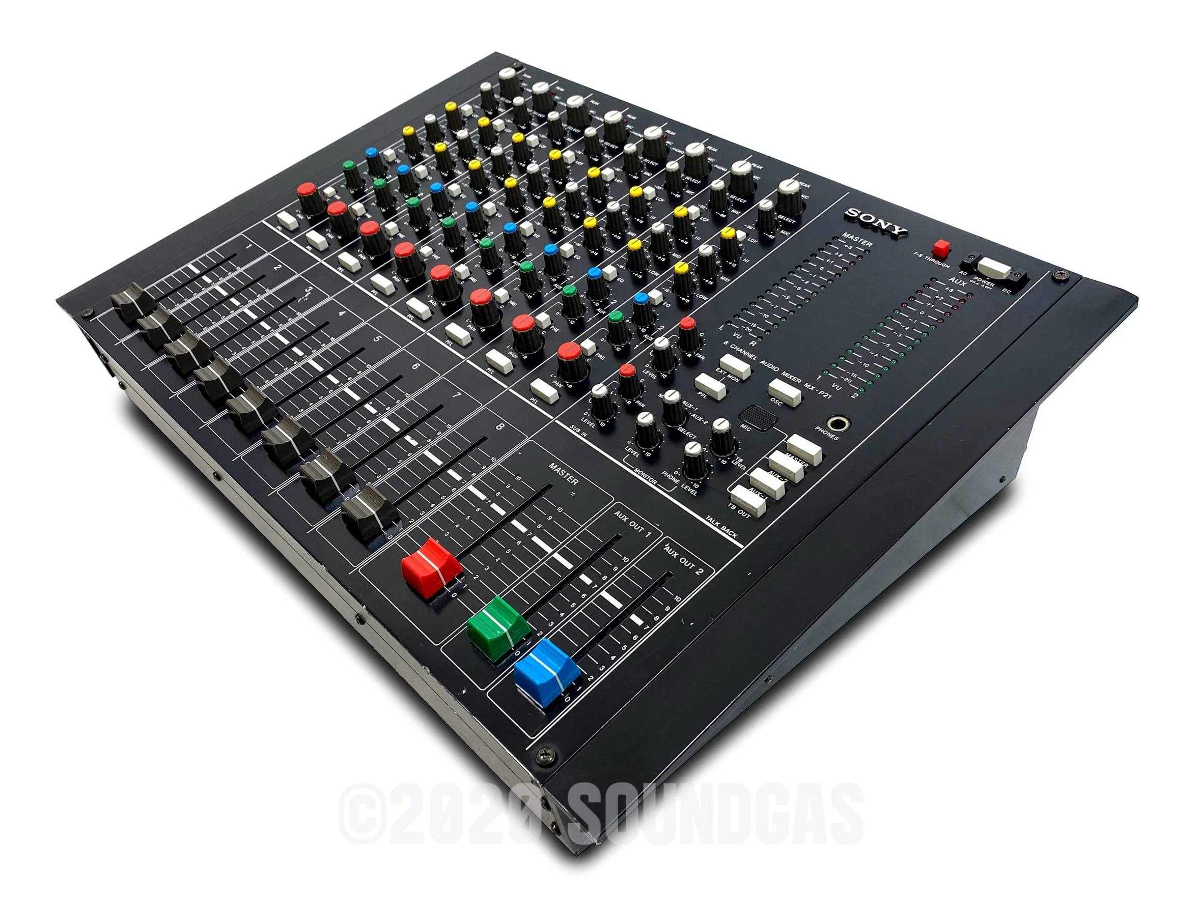 Sony MX-P21 8 Channel Broadcast Mixer - Image 3