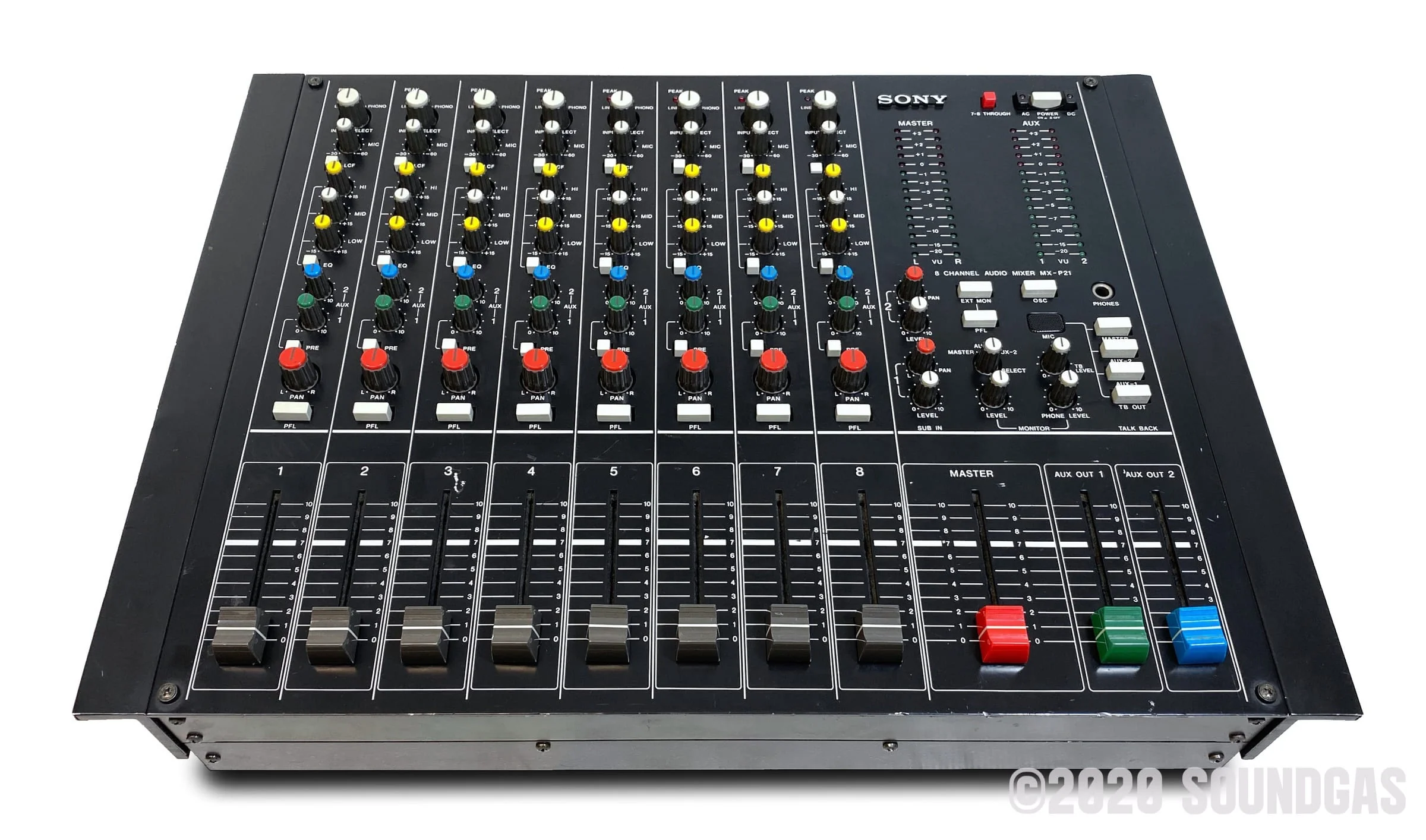 Sony MX-P21 8 Channel Broadcast Mixer - Image 7