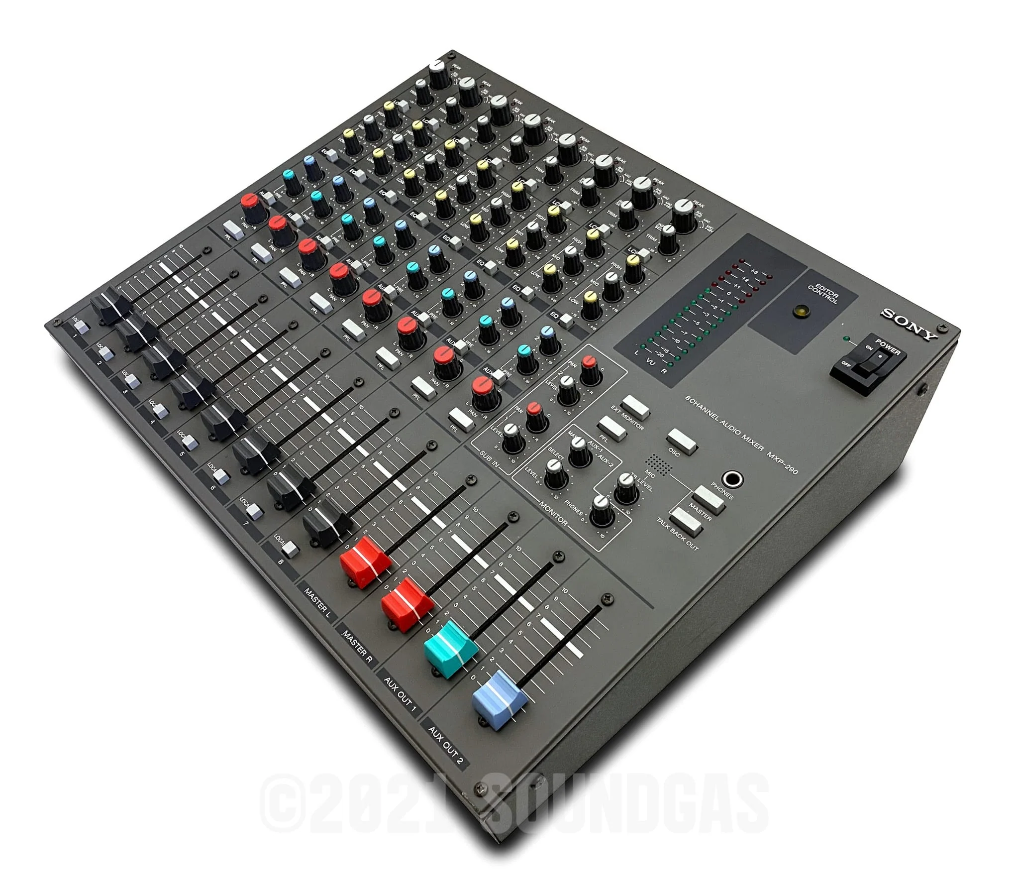 Sony MXP-290 8-Channel Broadcast Mixer - Image 3