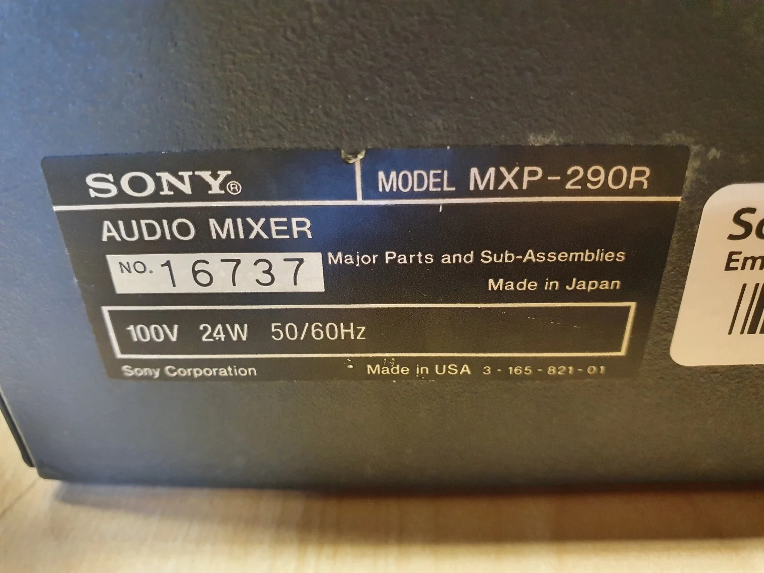Sony MXP-290 8ch Broadcast Mixer - Image 5
