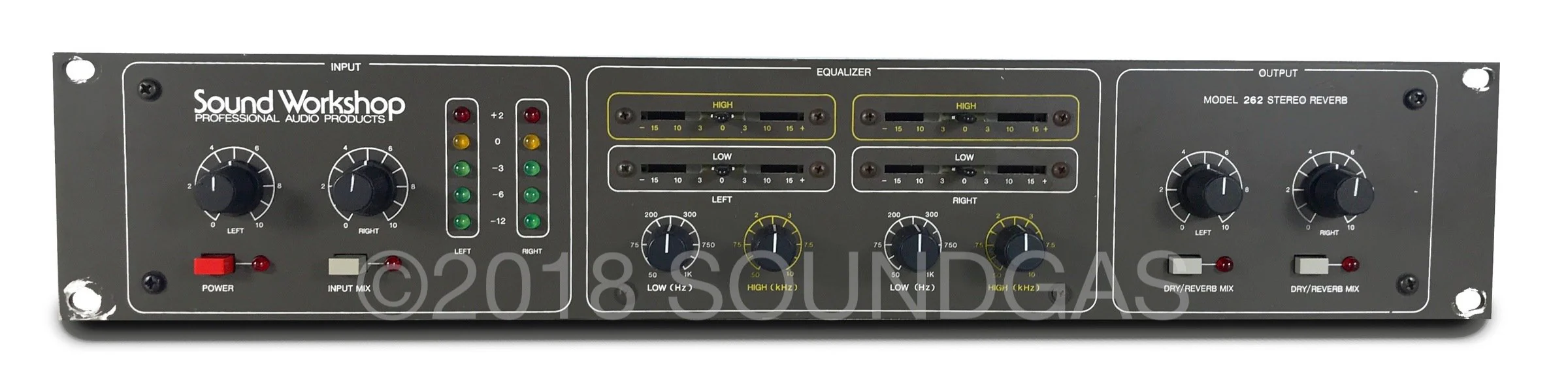 Sound Workshop Model 262 Stereo Reverb - Image 2