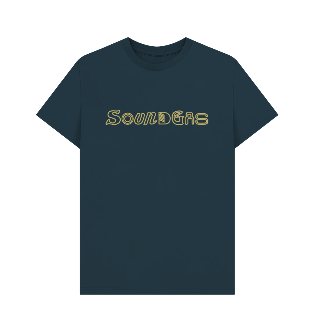 Soundgas Gold Logo T Shirt - Image 4