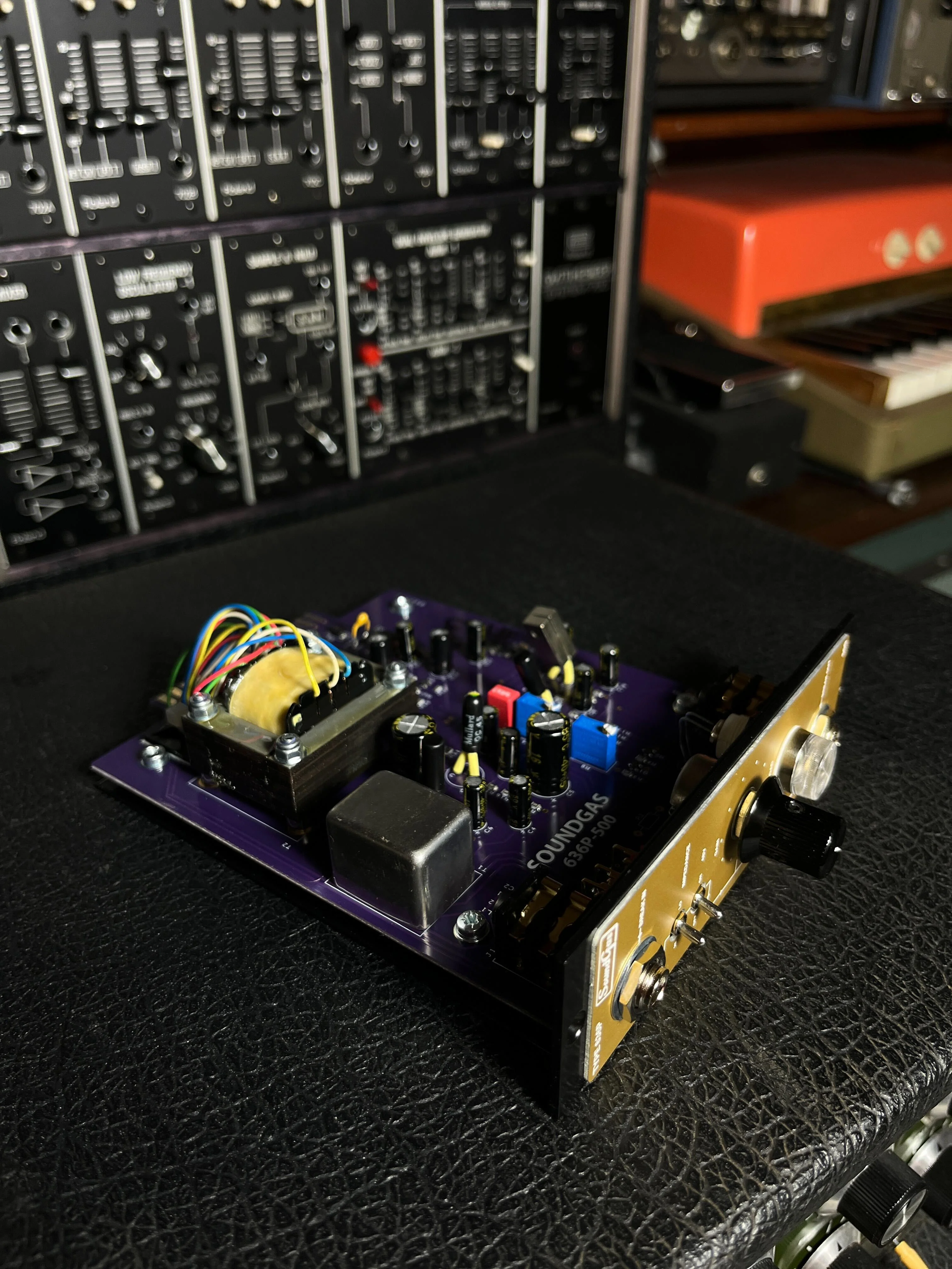 *Soundgas Type 636P-500 Preamp - Gold Special Edition - Image 2