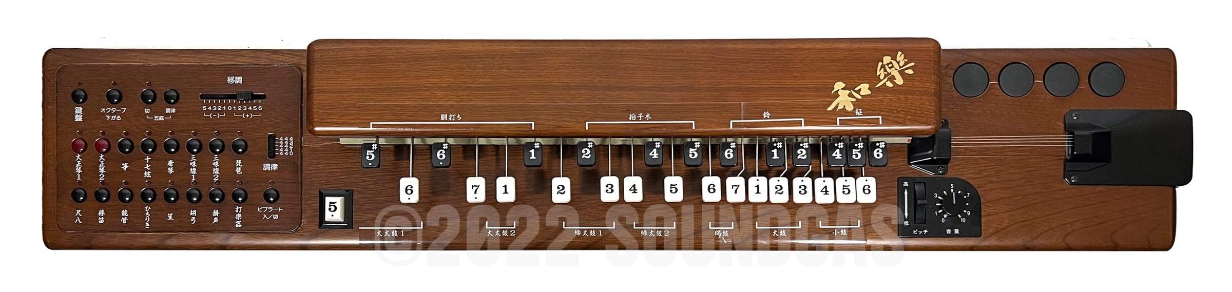 Suzuki TES-100 Waraku Koto Synth - Image 3