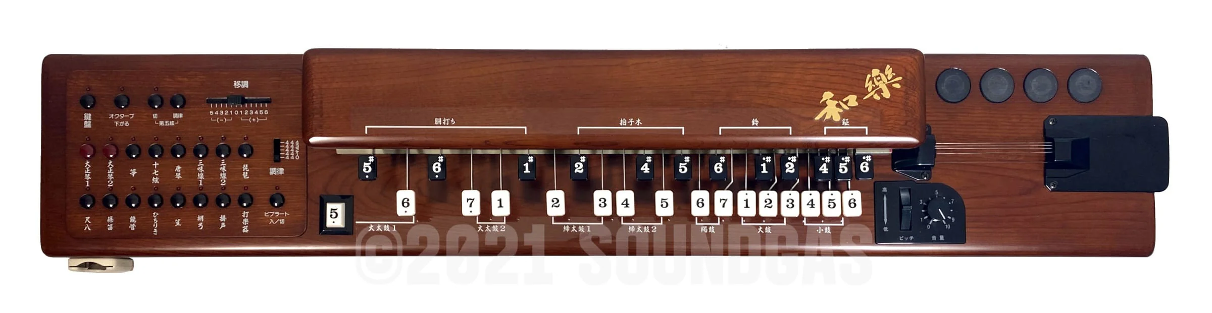Suzuki TES-101 Waraku Koto Synth - Image 3