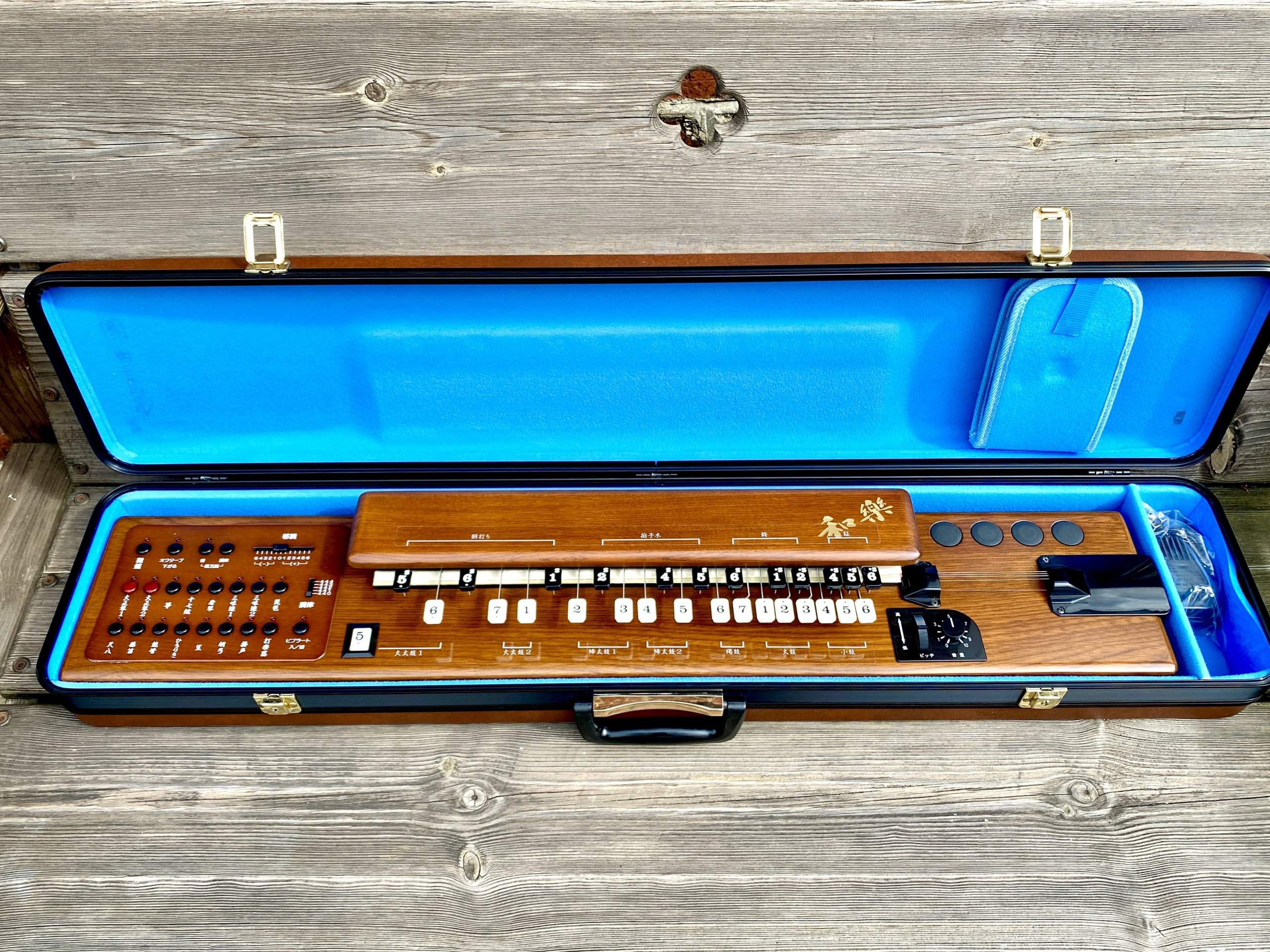 Suzuki TES-101 Waraku Koto Synth (Mint) - Image 9