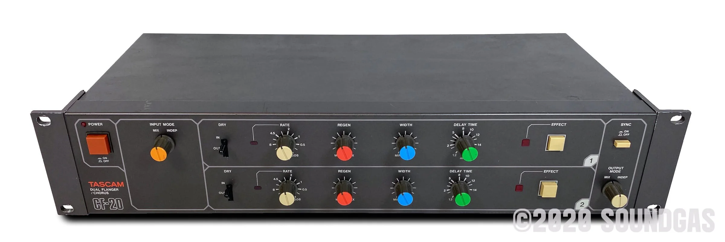 Tascam CF-20 Dual Flanger/Chorus - Image 7