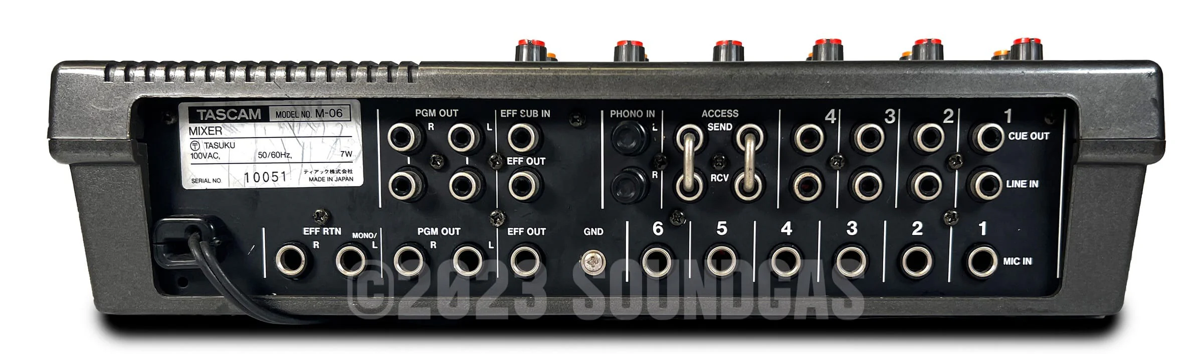 Tascam M-06 - Image 6