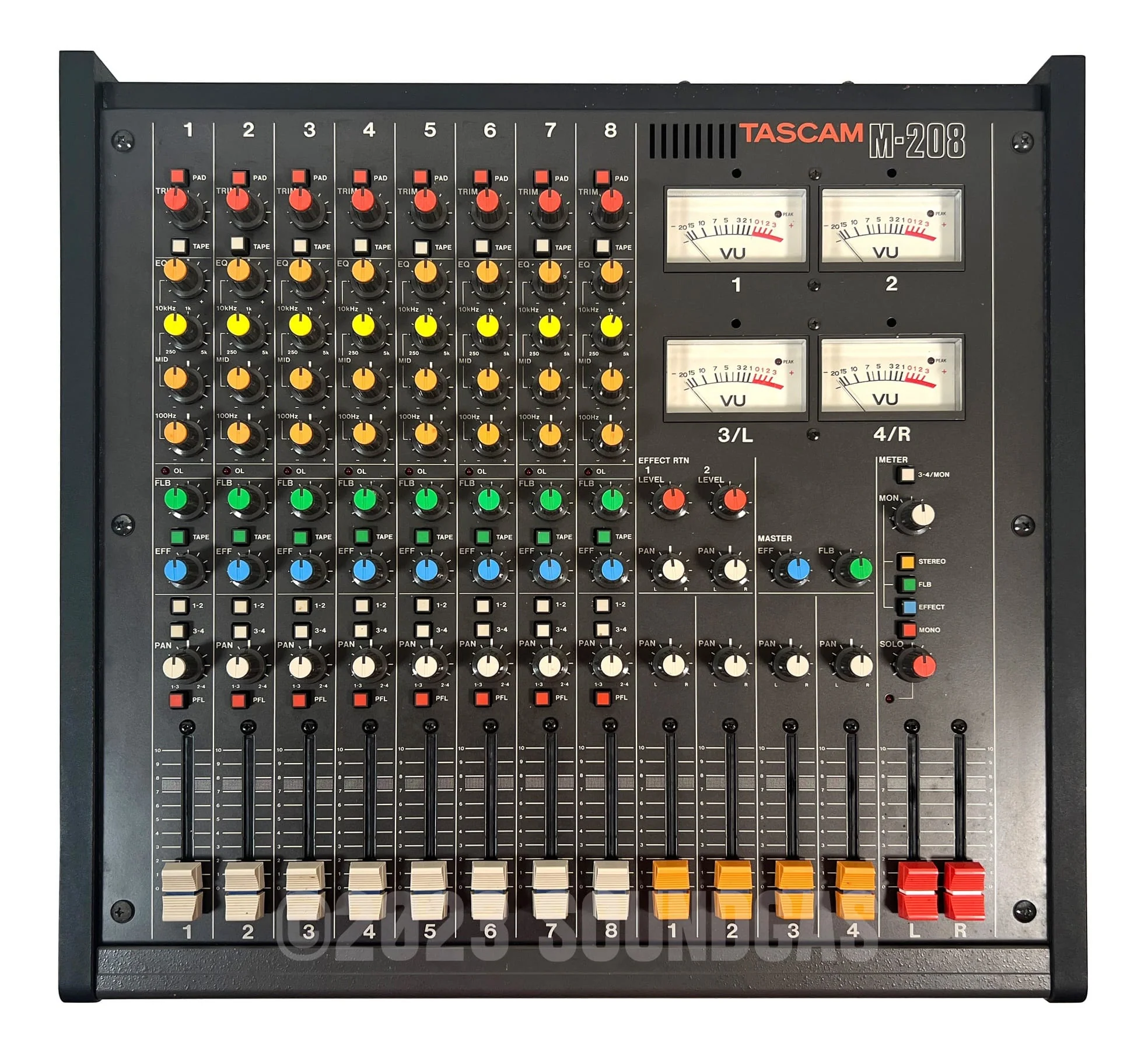 Tascam M-208 + Direct Out Mod - Image 4