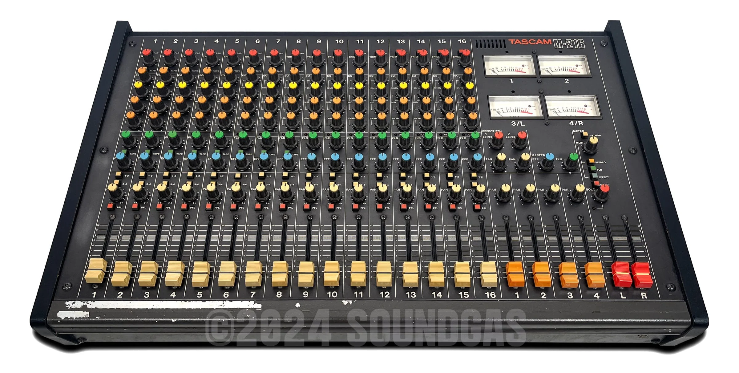 Tascam M-216, 8x Direct Out Mod - Image 2
