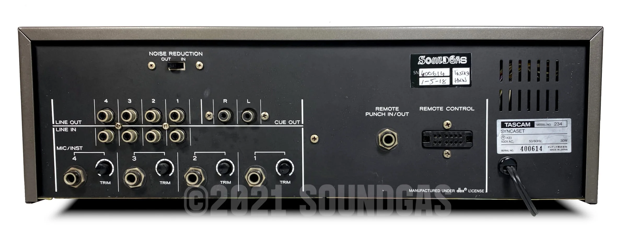 Tascam Model 234 Syncaset - Image 6