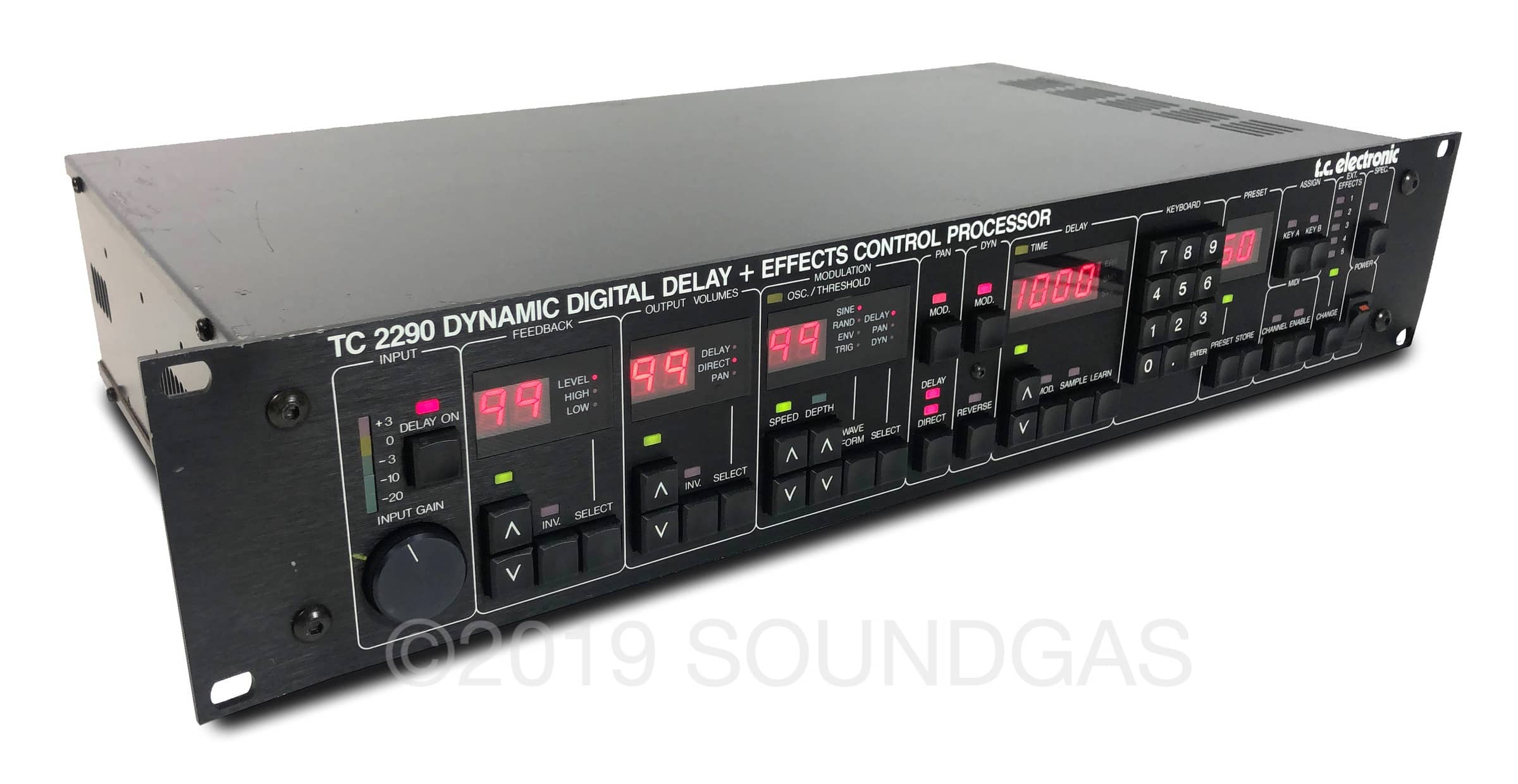 TC Electronic 2290 Dynamic Digital Delay + Effects Control Processor - Image 4