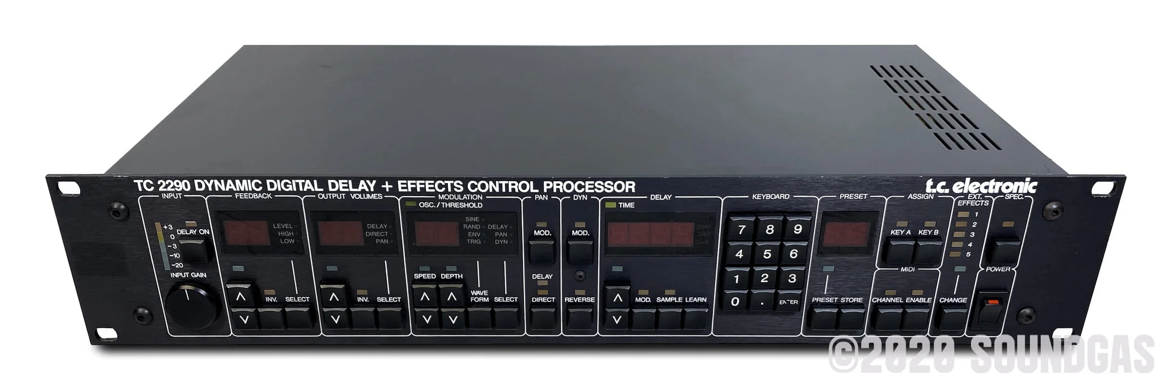 TC Electronic 2290 Dynamic Digital Delay + Effects Control Processor - Image 7