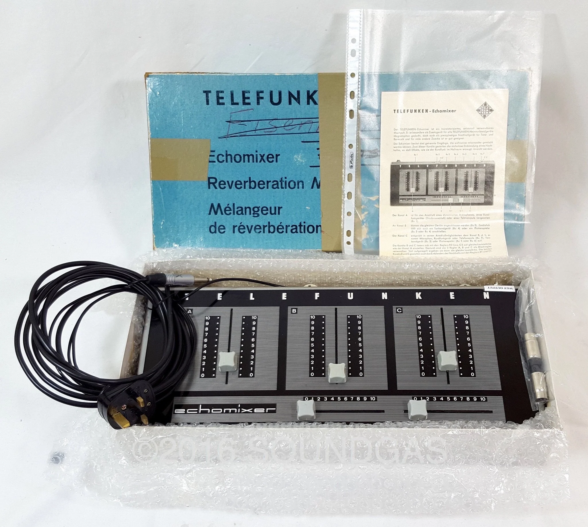 Telefunken Echomixer - Modified - Image 9