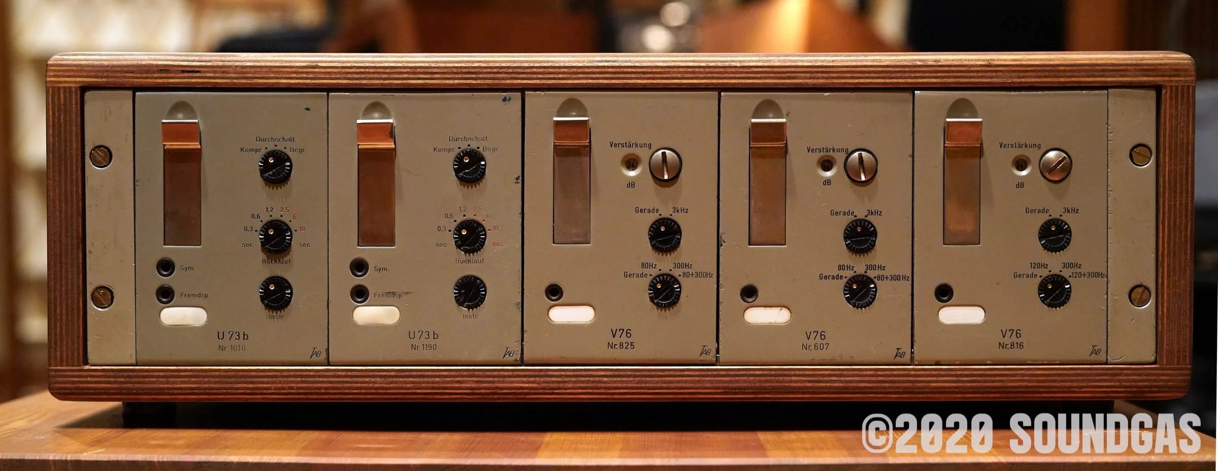 Telefunken Rack: U73B x2 and V76M x3 - Image 10