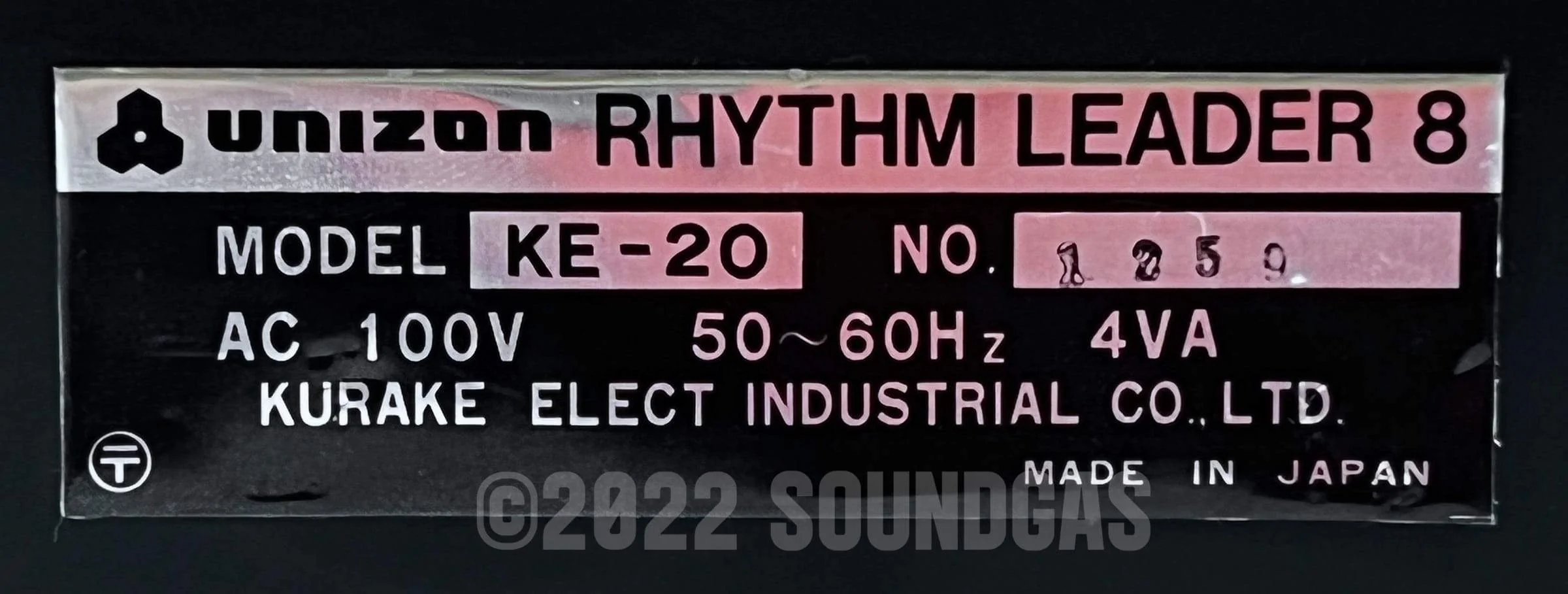 Unizon Rhythm Leader 8 / KE-20 - Image 6