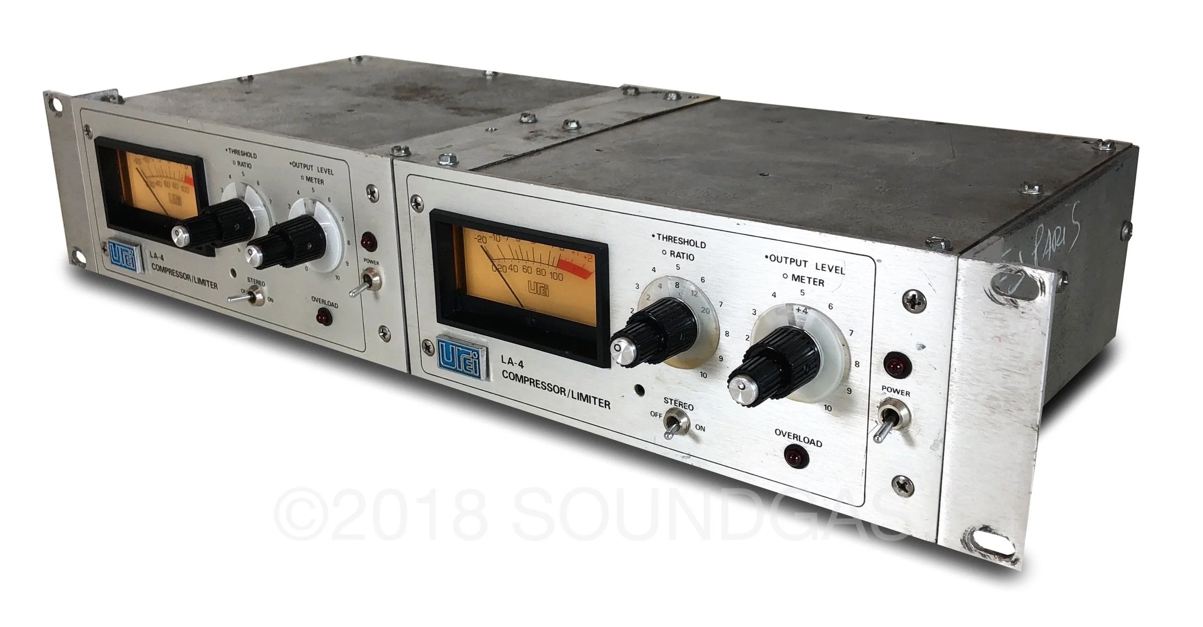 UREI LA-4 Silverface Compressor / Limiter Pair - Image 3