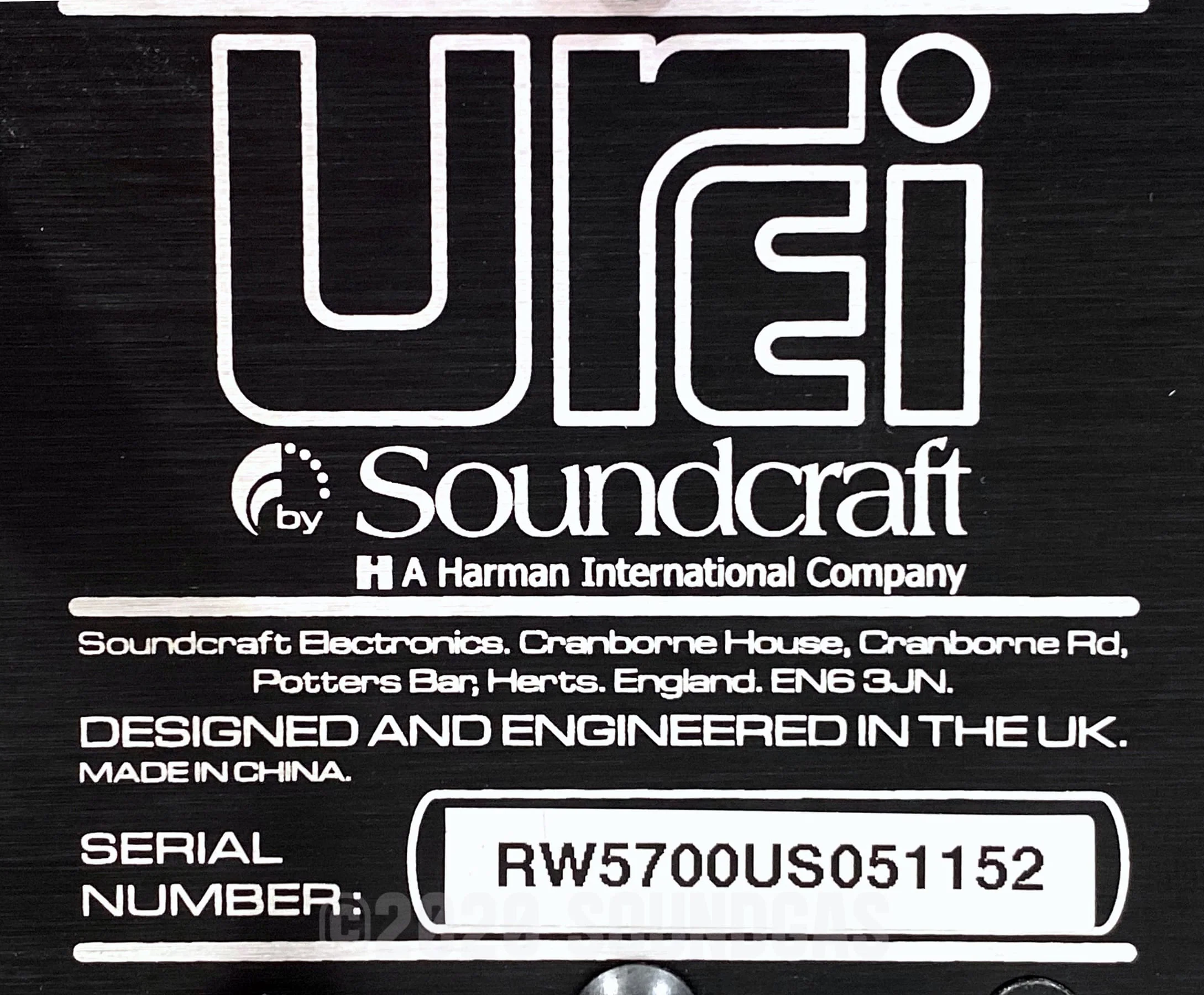 Urei-Soundcraft Model 1620LE Mixer - Image 5