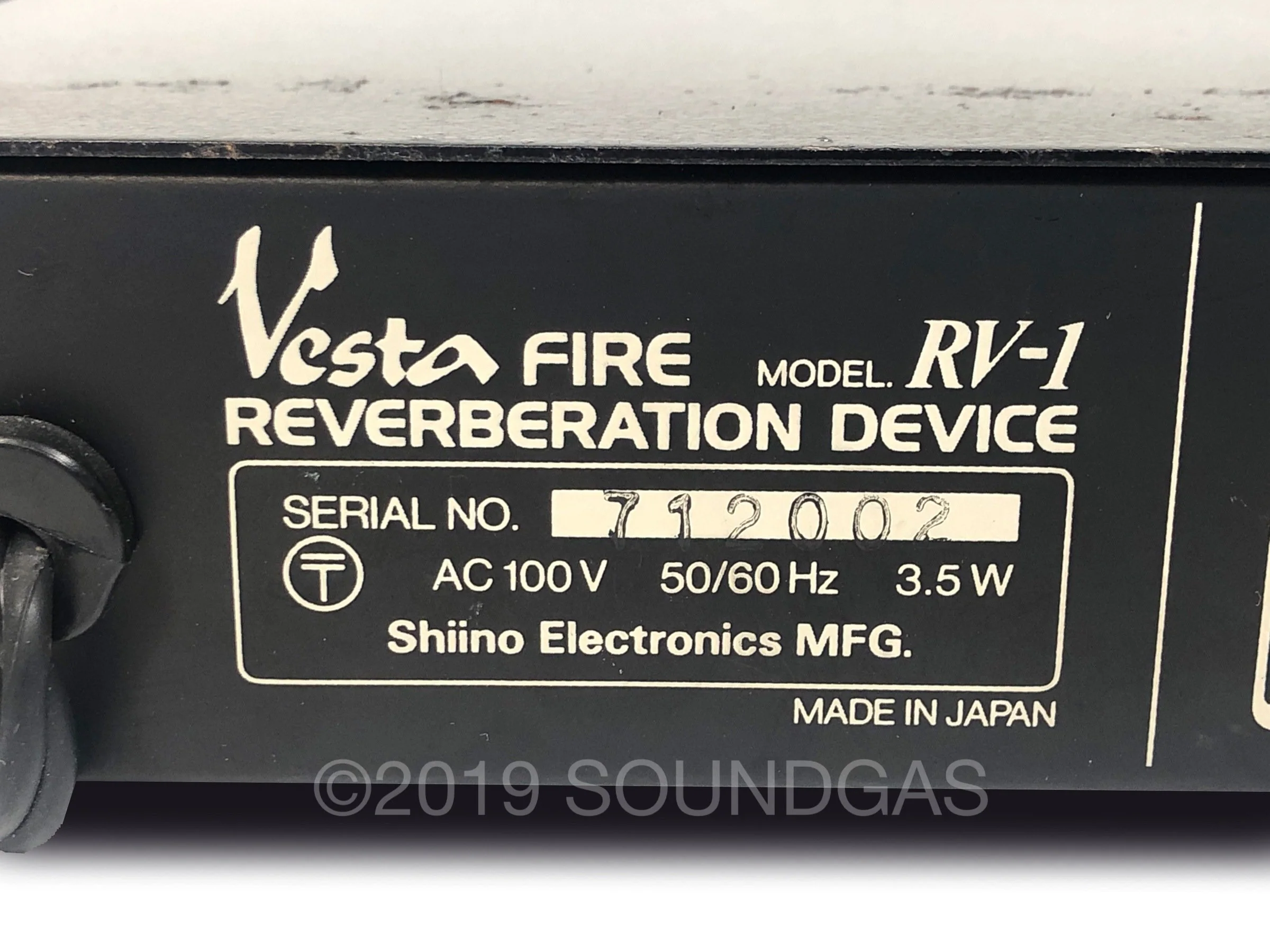 Vesta Fire RV-1 Reverberation Device - Image 6