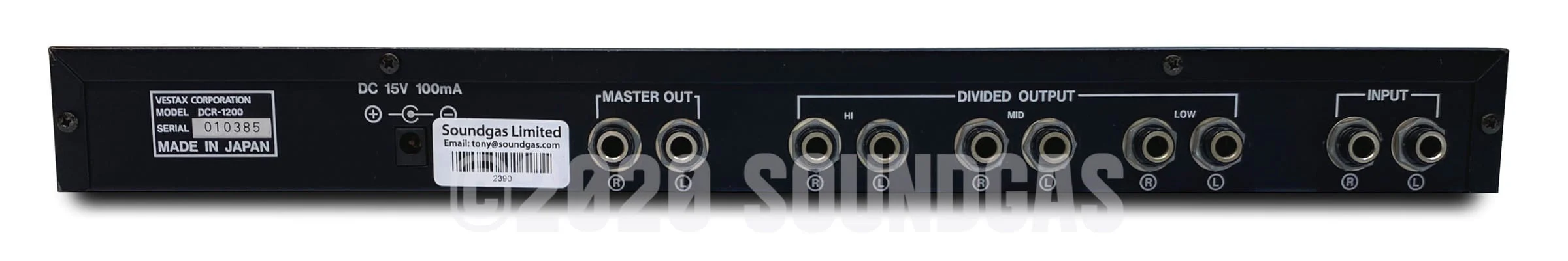 Vestax DCR-1200 3 Band Isolator - Image 5