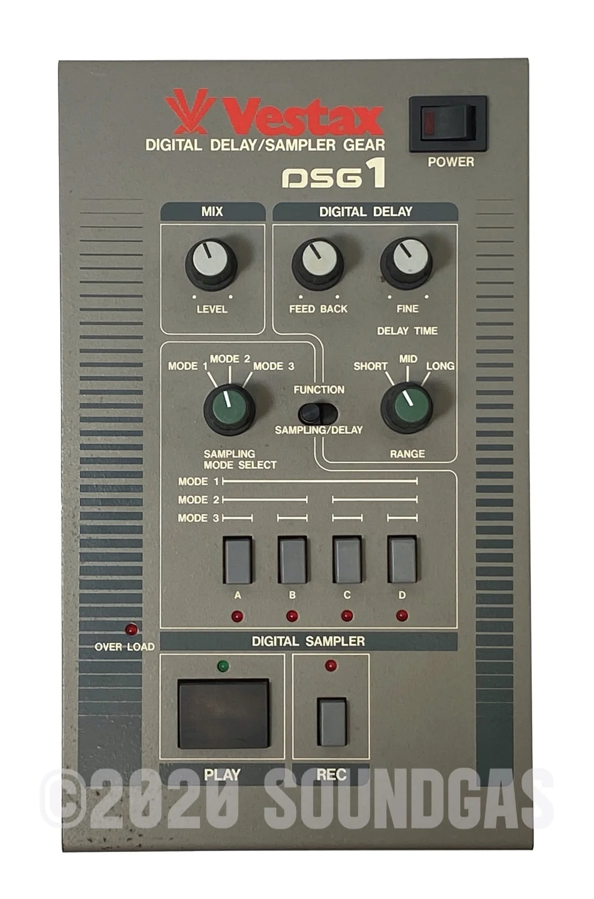 Vestax DSG-1 Digital Delay/Sampling Gear - Image 2