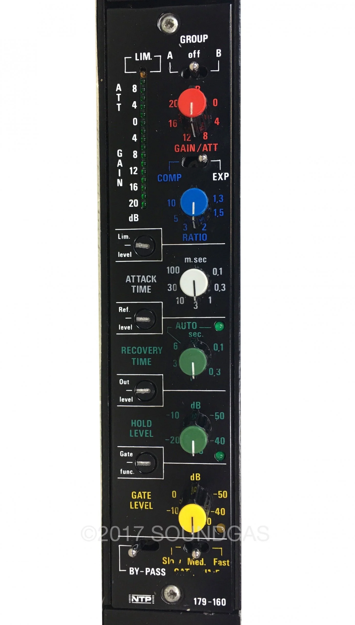 Vintage Tools Channel Strip - LAWO V976/18 Preamp + Neumann W491A EQ + NTP 179-160 Compressor - Image 4