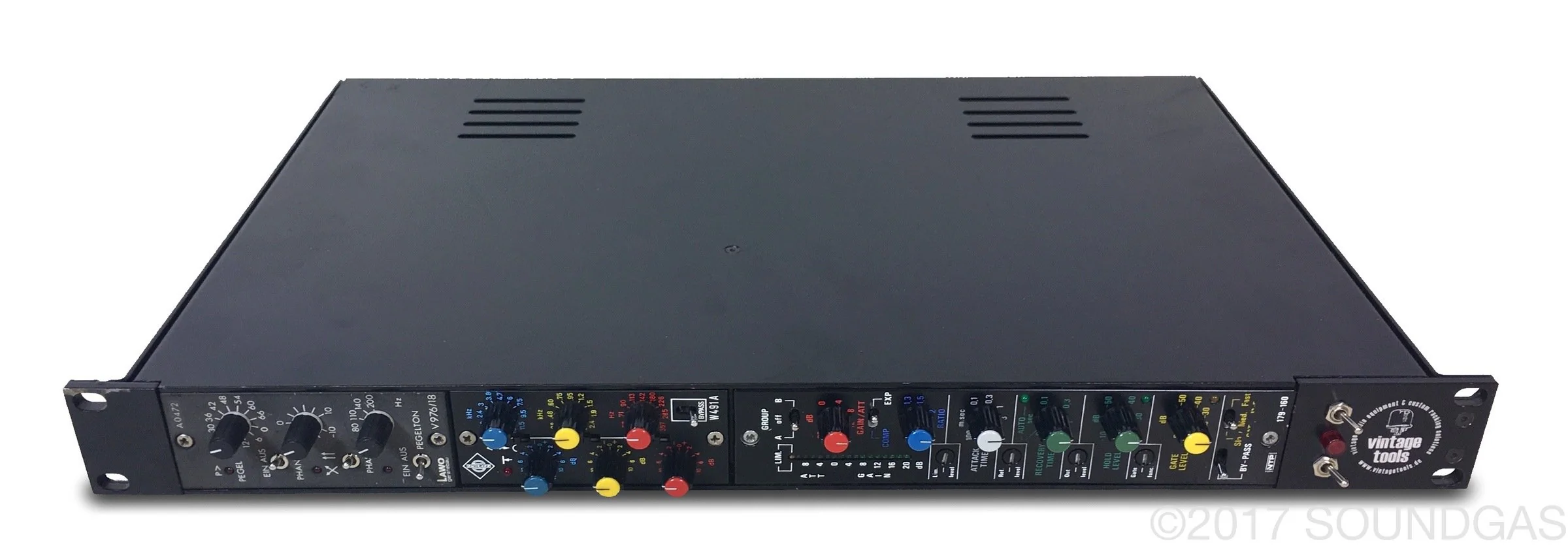 Vintage Tools Channel Strip - LAWO V976/18 Preamp + Neumann W491A EQ + NTP 179-160 Compressor - Image 7