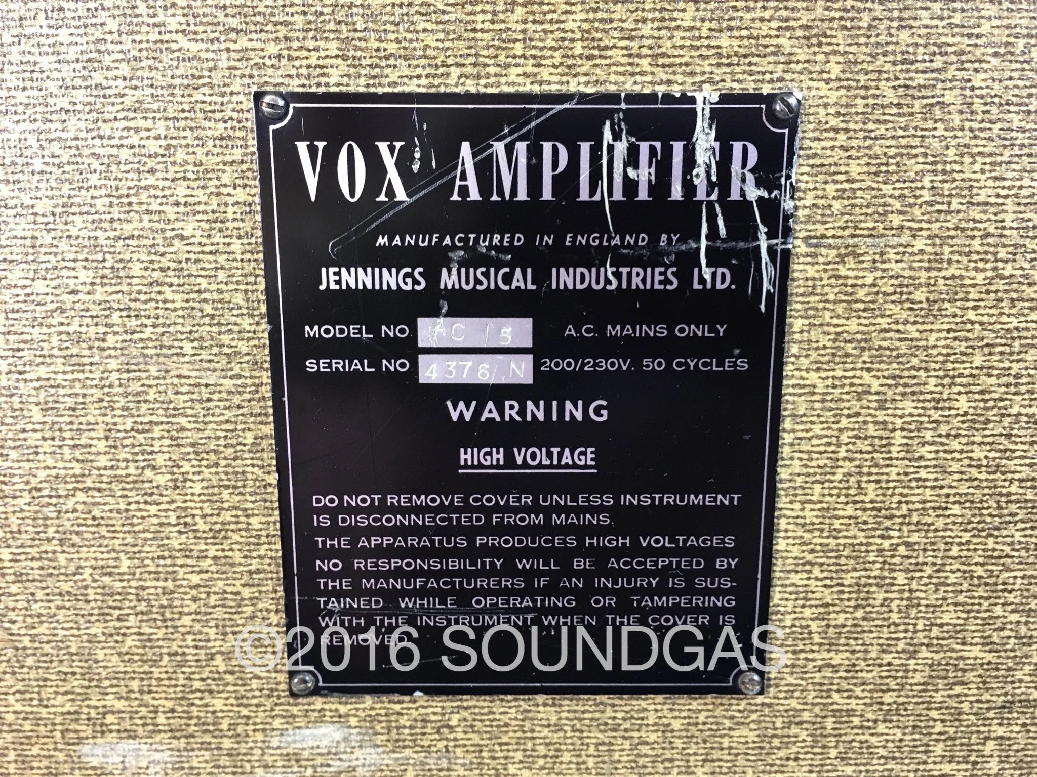 1961 Vox AC-15 - Image 11
