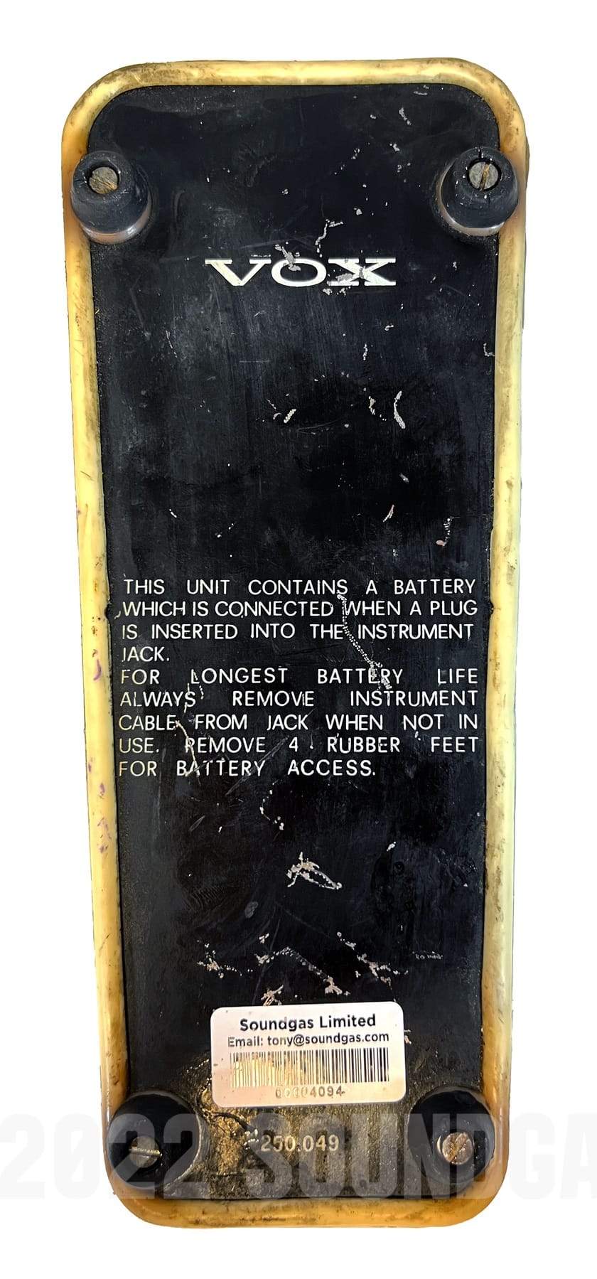 Vox V846 Wah - Image 6