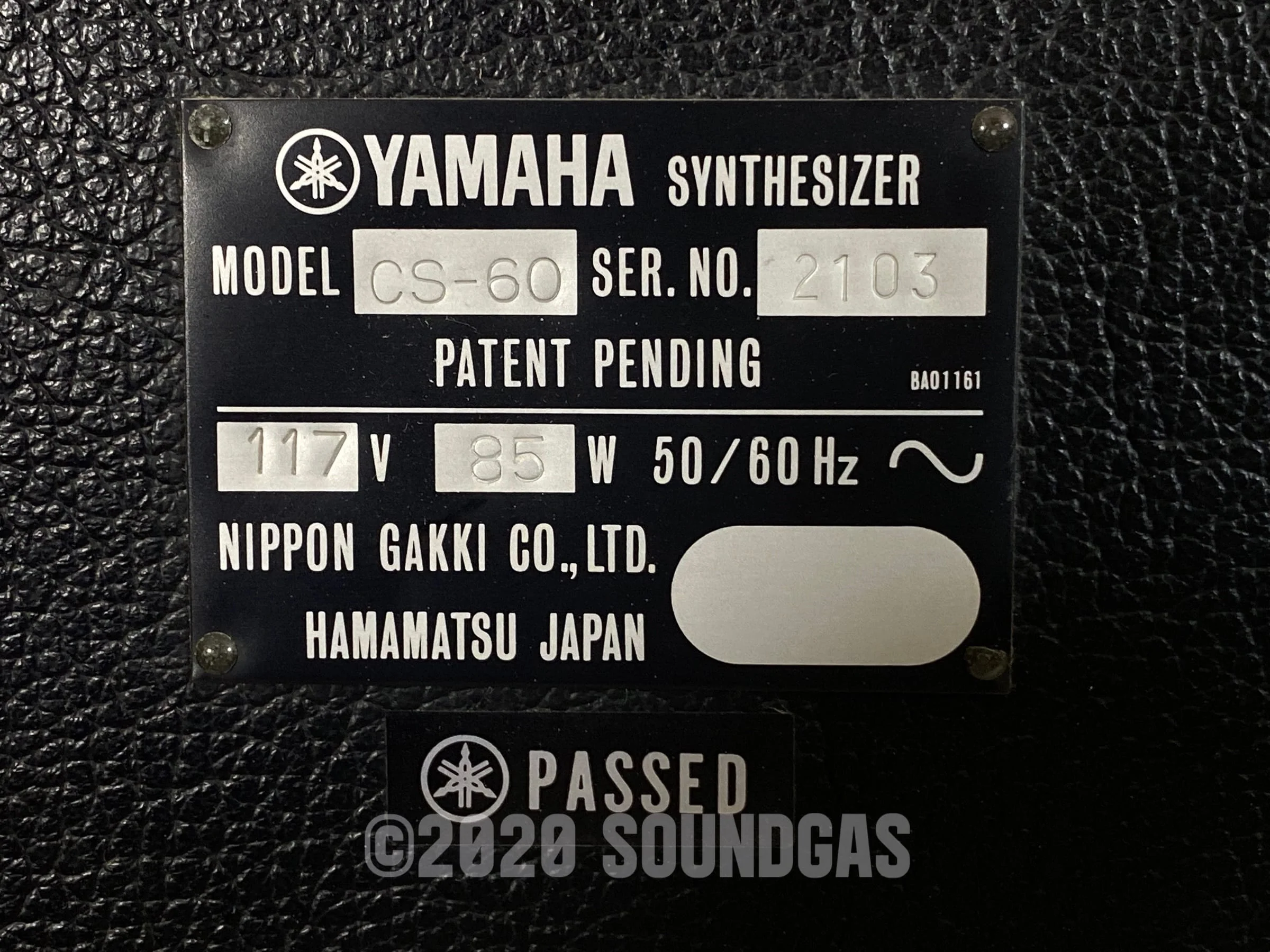 Yamaha CS-60 - Image 15