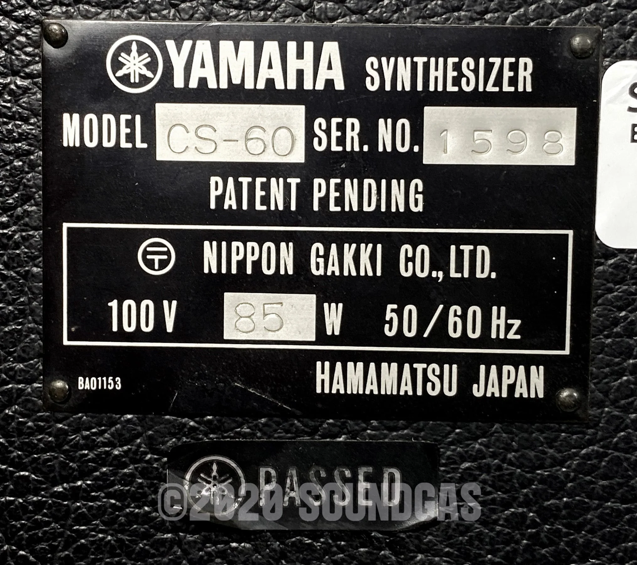 Yamaha CS-60 - Image 15