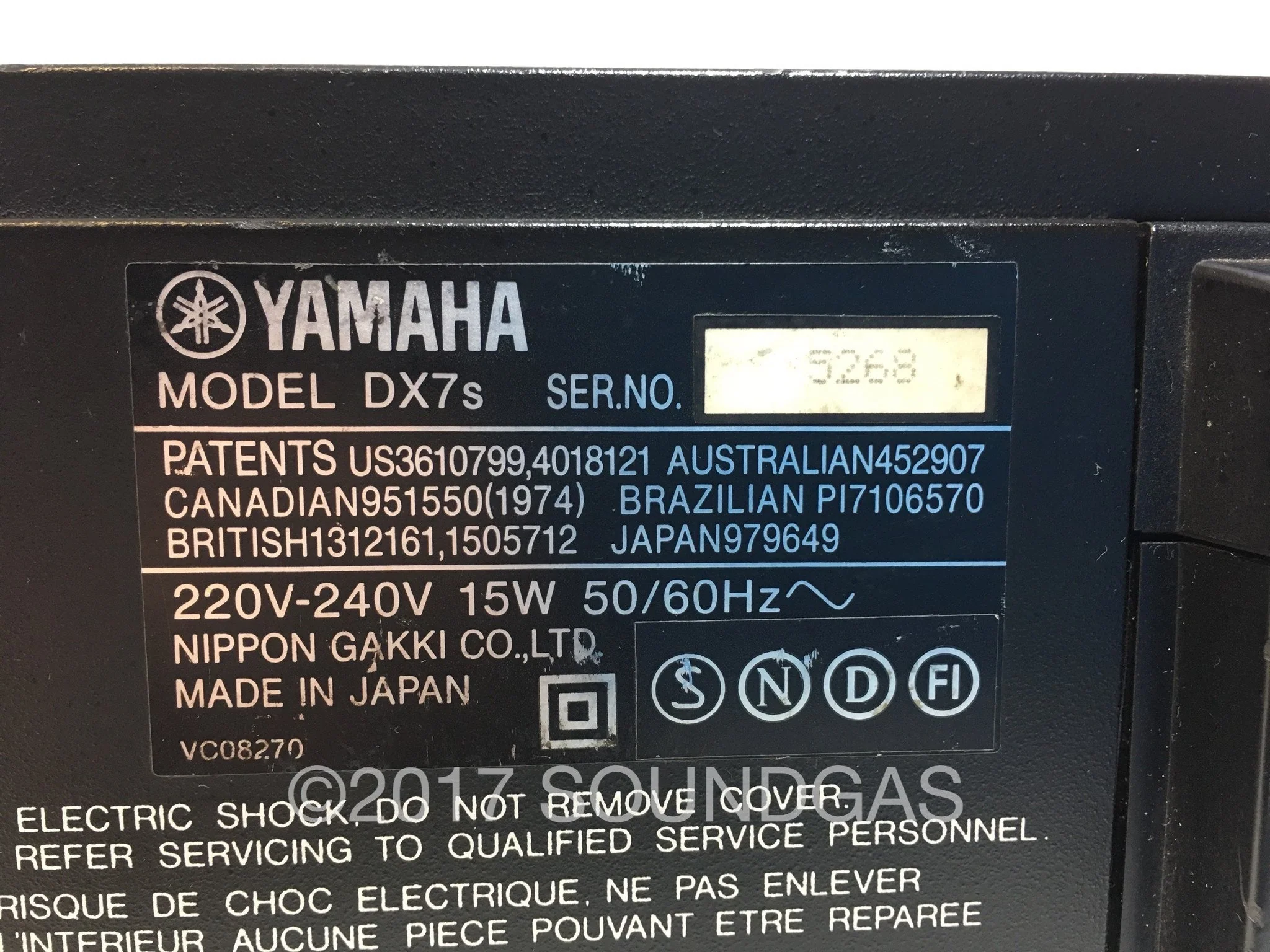 Yamaha DX-7S - Image 12