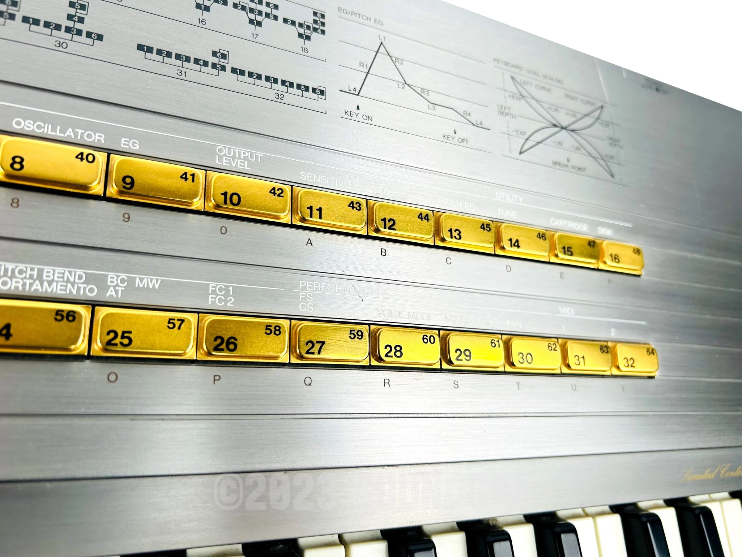 Yamaha DX7II Centennial Edition - Image 6