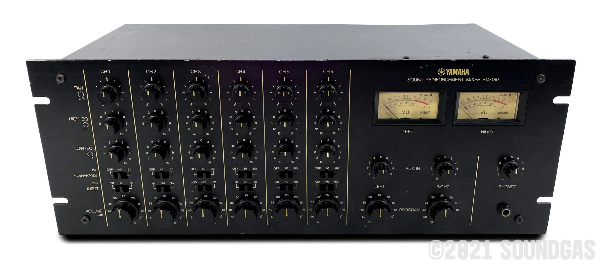 Yamaha PM-180 Rack Mixer - Image 7