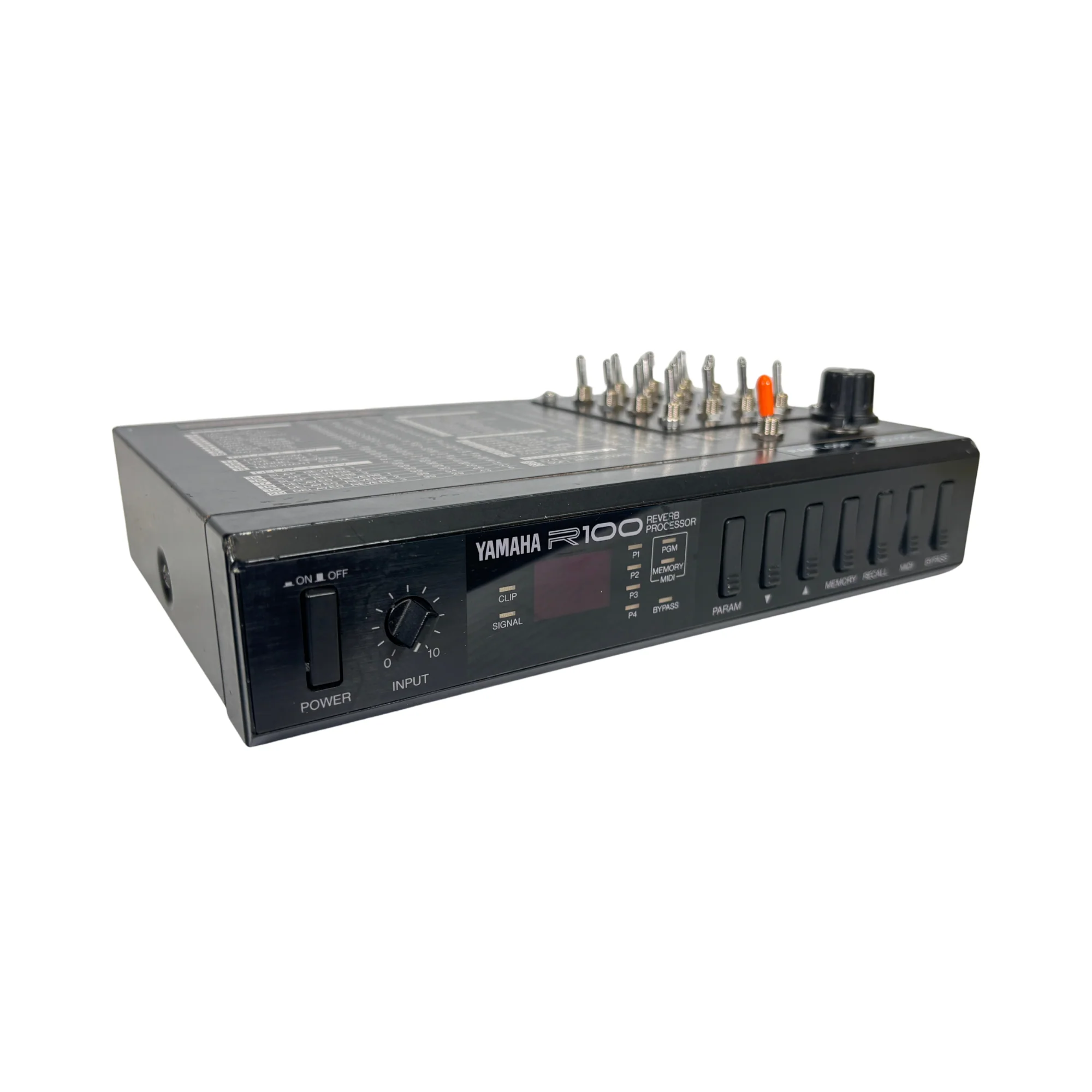 Yamaha R100 Reverb Processor Circuitbent - SN OO01284 - Image 5
