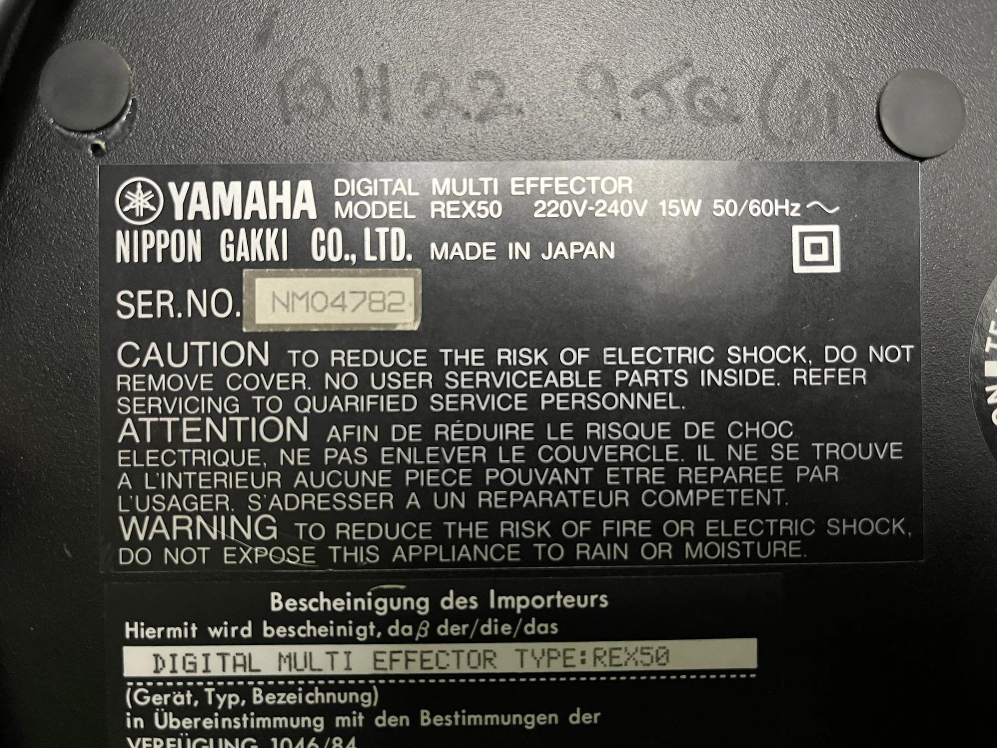 Yamaha REX50 Circuitbent - Image 6